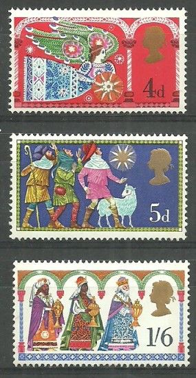 Znaczek Wielka Brytania 1969 Mi 532-534 Czyste **