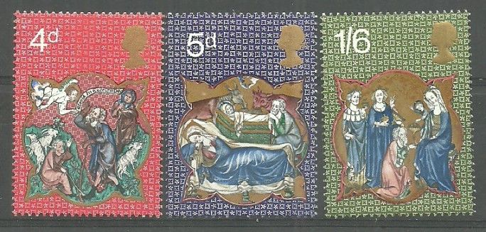 Znaczek Wielka Brytania 1970 Mi 558-560 Czyste **