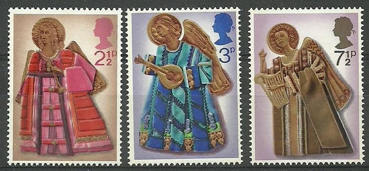 Znaczek Wielka Brytania 1972 Mi 606-608 Czyste **