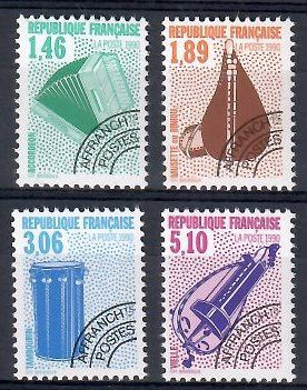 Znaczek Francja 1990 Mi 2791-2794 Czyste **