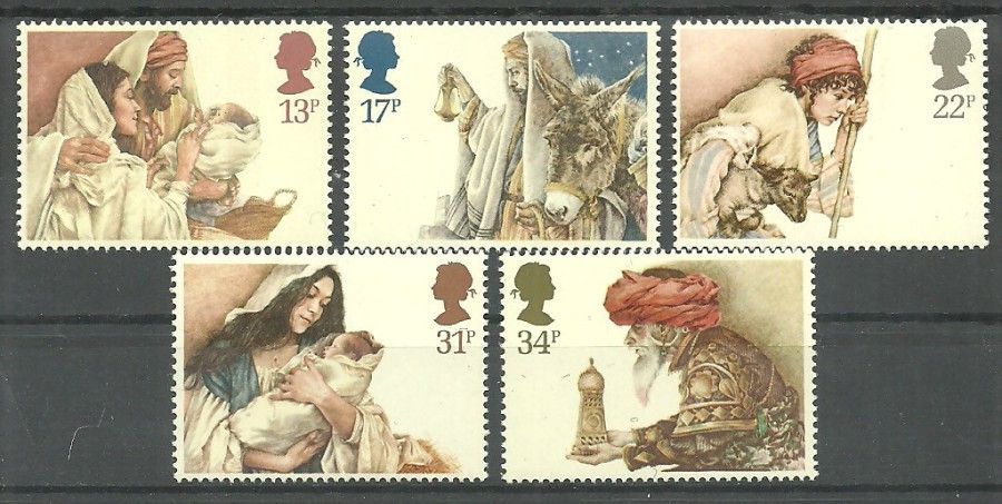 Znaczek Wielka Brytania 1984 Mi 1012-1016 Czyste **