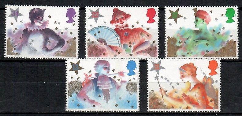Znaczek Wielka Brytania 1985 Mi 1051-1055 Czyste **