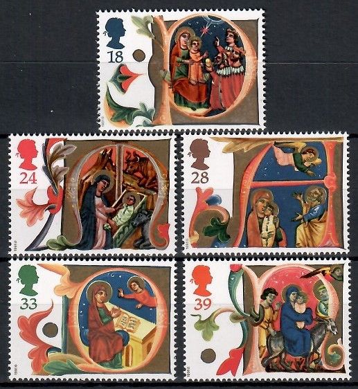 Znaczek Wielka Brytania 1991 Mi 1367-1371 Czyste **