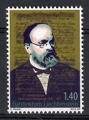 Znaczek Liechtenstein 2014 Mi 1707 Czyste **