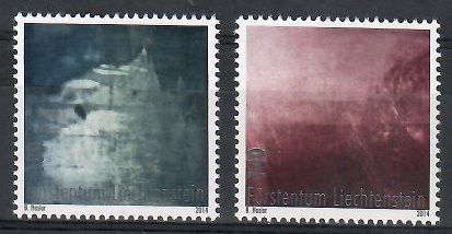 Znaczek Liechtenstein 2014 Mi 1724-1725 Czyste **