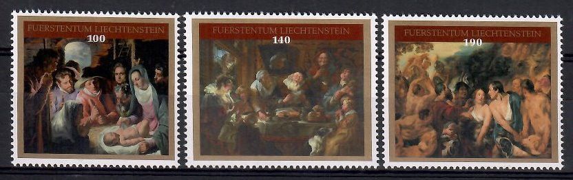 Znaczek Liechtenstein 2015 Mi 1782-1784 Czyste **