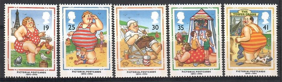Znaczek Wielka Brytania 1994 Mi 1508-1512 Czyste **