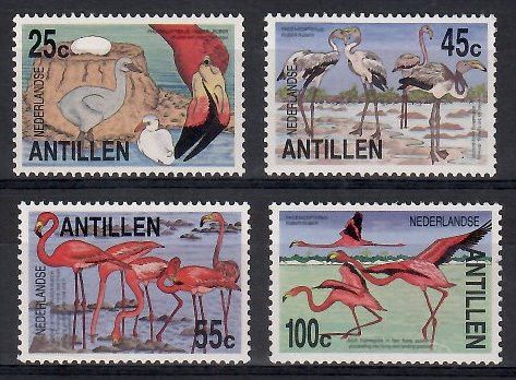 Znaczek Antyle Holenderskie 1985 Mi 545-548 Czyste **