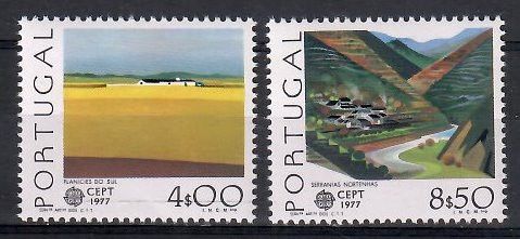 Znaczek Portugalia 1977 Mi 1360-1361 Czyste **