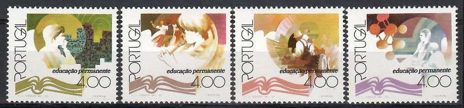 Znaczek Portugalia 1977 Mi 1366-1369x Czyste **