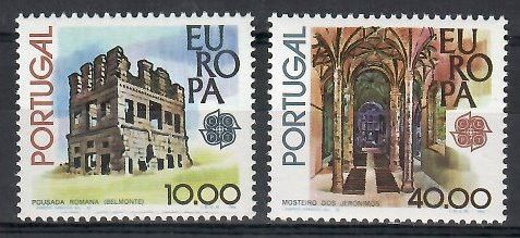 Znaczek Portugalia 1978 Mi 1403-1404x Czyste **