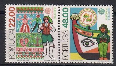 Znaczek Portugalia 1981 Mi 1531-1532 Czyste **