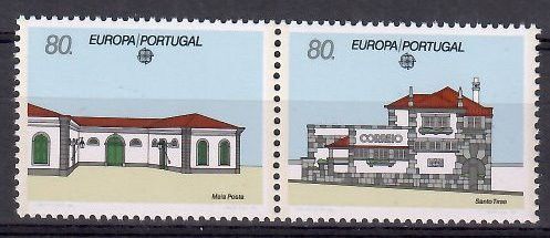 Znaczek Portugalia 1990 Mi 1822-1823 Czyste **