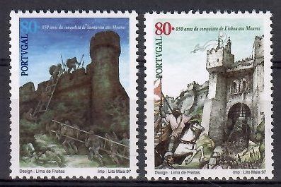 Znaczek Portugalia 1997 Mi 2195-2196 Czyste **