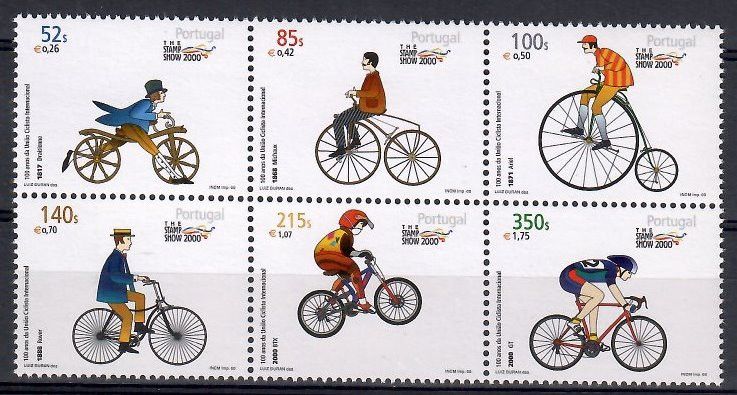 Znaczek Portugalia 2000 Mi 2432-2437 Czyste **