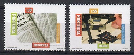 Znaczek Portugalia 2005 Mi 2991-2992 Czyste **