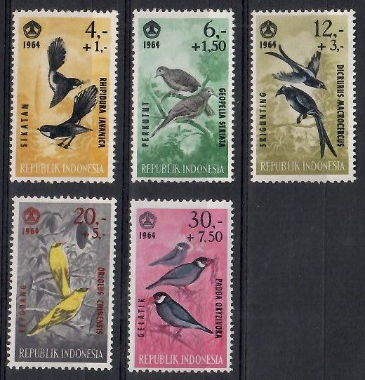 Znaczek Indonezja 1965