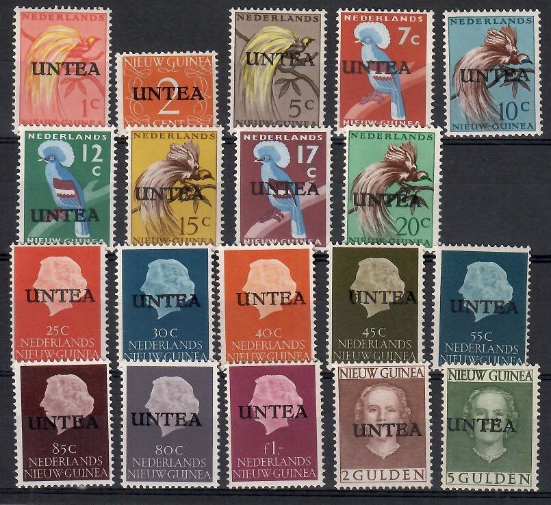 Znaczek Nowa Gwinea Holenderska 1962 Mi 1-19I Czyste **
