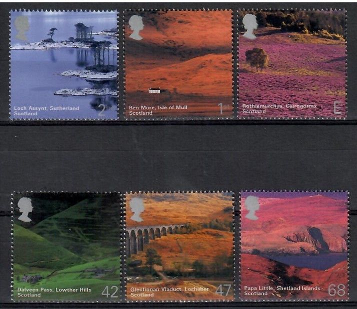 Znaczek Wielka Brytania 2003 Mi 2140-2145 Czyste **