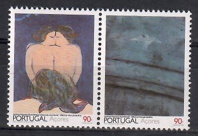 Znaczek Azory 1993 Mi 434-435 Czyste **