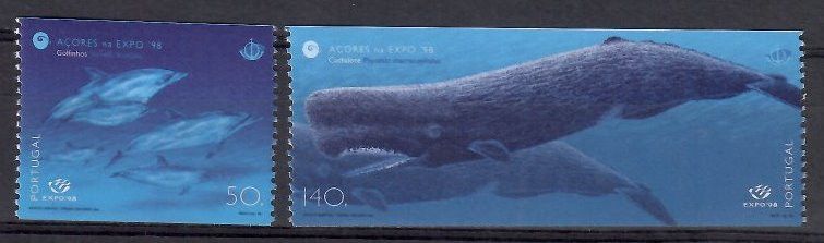 Znaczek Azory 1998 Mi 468-469C Czyste **
