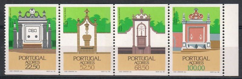 Znaczek Azory 1986 Mi h-blatt 6 Czyste **