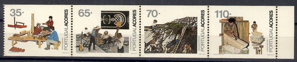 Znaczek Azory 1991 Mi h-blatt 10 Czyste **