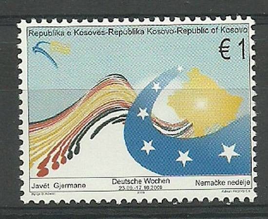 Znaczek Kosowo 2009 Mi 141 Czyste **