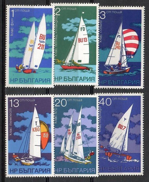 Znaczek Bułgaria 1973 Mi 2288-2293 Czyste **
