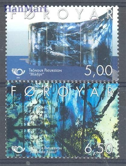 Znaczek Wyspy Owcze 2002 Mi 421-422 Czyste **