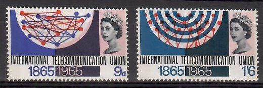 Znaczek Wielka Brytania 1966 Mi 406-407y Czyste **