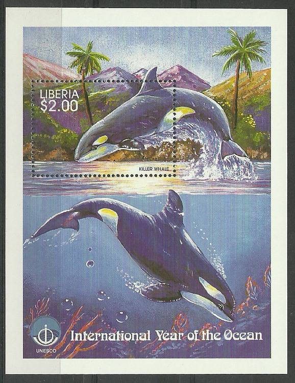 Znaczek Liberia 1998 Mi bl 187 Czyste **