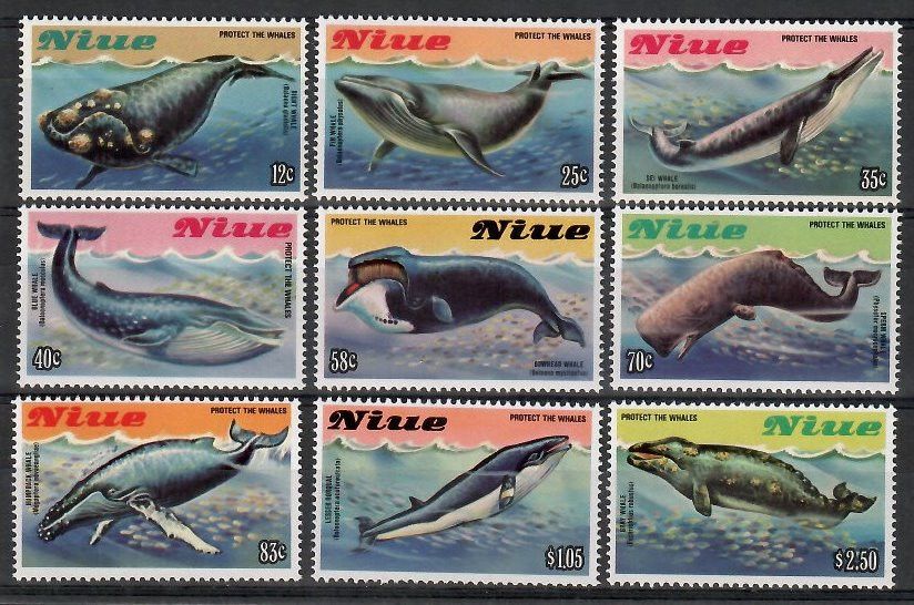 Znaczek Niue 1983 Mi 502-510 Czyste **