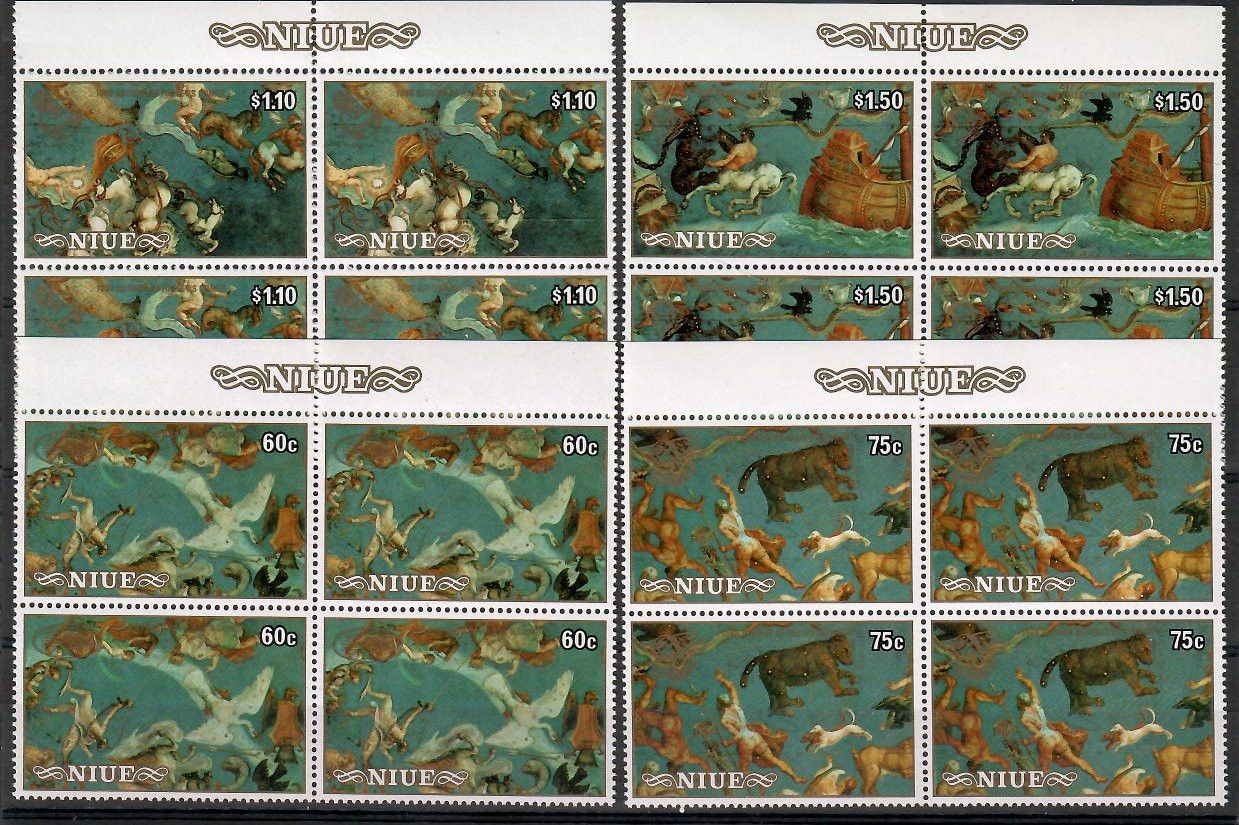 Znaczek Niue 1986 Mi 650-653 Czyste **