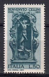 Znaczek Włochy 1971 Mi 1331 Czyste **