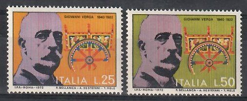 Znaczek Włochy 1972 Mi 1356-1357 Czyste **