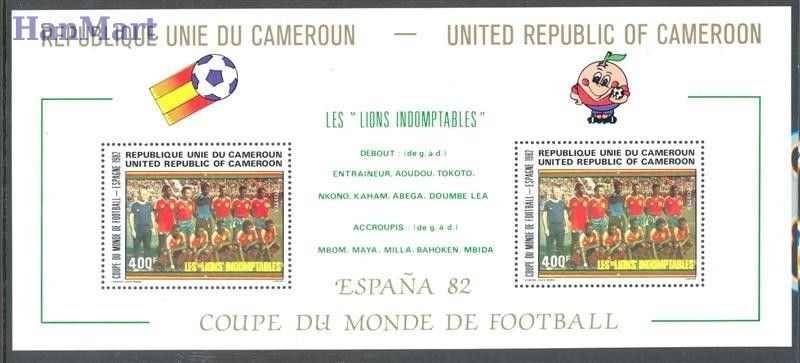 Znaczek Kamerun 1982 Mi bl 20 Czyste **
