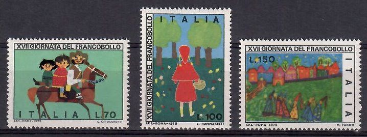 Znaczek Włochy 1975 Mi 1516-1518 Czyste **