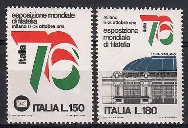 Znaczek Włochy 1976 Mi 1524-1525 Czyste **