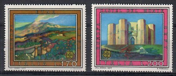 Znaczek Włochy 1977 Mi 1567-1568 Czyste **
