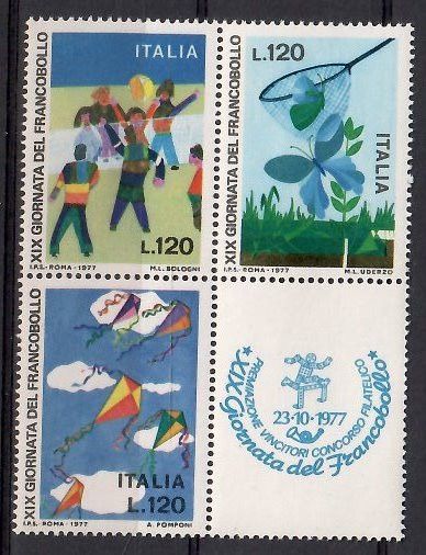 Znaczek Włochy 1977 Mi 1586-1588 Czyste **
