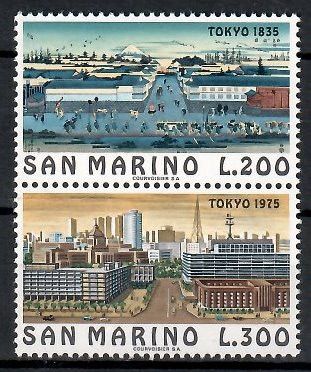 Znaczek San Marino 1975 Mi 1097-1098 Czyste **