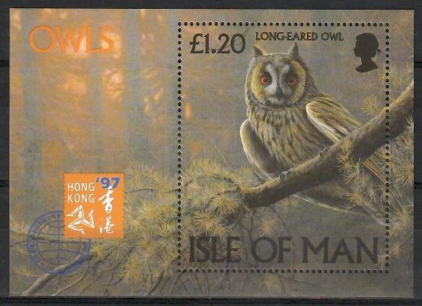 Znaczek Wyspa Man 1997 Mi bl 28 Czyste **