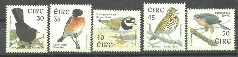 Znaczek Irlandia 1998 Mi 1051-1055IyC Czyste **