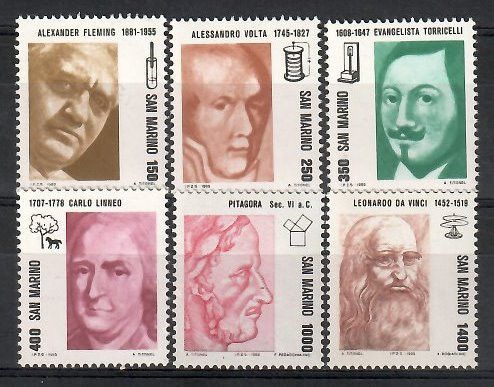 Znaczek San Marino 1983 Mi 1271-1276 Czyste **