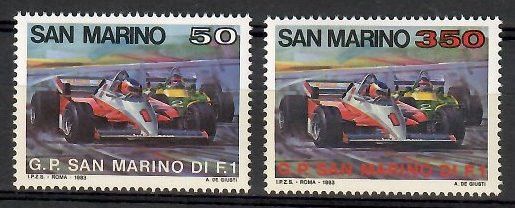 Znaczek San Marino 1983 Mi 1282-1283 Czyste **