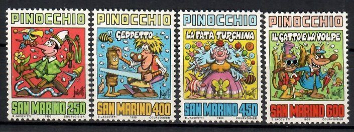 Znaczek San Marino 1990 Mi 1452-1455 Czyste **