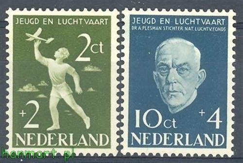 Znaczek Holandia 1954 Mi 644-645 Czyste **