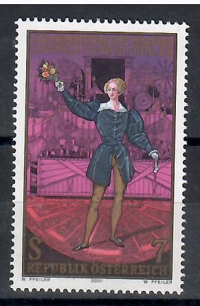 Znaczek Austria 2001 Mi 2357 Czyste **