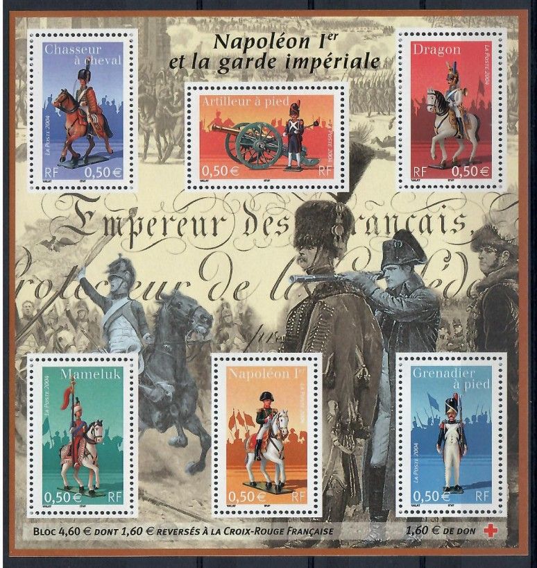 Znaczek Francja 2004 Mi bl 40 Czyste **